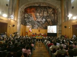 La nueva cátedra tendrá lugar el próximo jueves 1 de septiembre en las instalaciones del Paraninfo Enrique Díaz de León. ARCHIVO  /