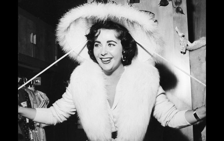 Elizabeth Taylor en Las Vegas en el año de 1956. REUTERS  /