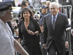 El ex director gerente del FMI, Dominique Strauss-Khan, quedó libre de todos los cargos que le habían imputado. AP  /