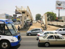 La obra en la confluencia de las avenidas Circunvalación y Ávila Camacho, no está en riesgo de ser suspendida. archivo  /