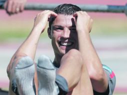 Cristiano Ronaldo y su club el Real Madrid se enfrentan hoy al Galatasaray. AFP  /