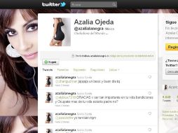 Azalia comenzó su defensa a través de su cuenta de Twitter en la que escribió: ‘A seguir ladrando perros!’. ESPECIAL  /