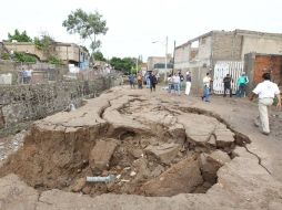 El pasado 13 de julio, una tormenta severa dejó estragos a su paso en la colonia zapopana. ARCHIVO  /