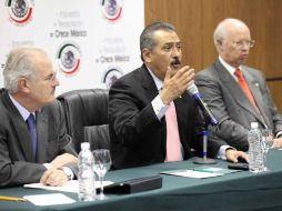 Beltrones alaba la actitud responsable y madura del Presidente Calderón. ARCHIVO  /