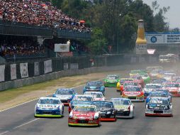 Vista general del Autódromo Hermanos Rodríguez en una de sus competencias. MEXSPORT  /