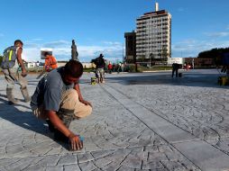 La glorieta Minerva se convertirá en un espacio público de uso peatonal todos los fines de semana. A. GARCÍA  /
