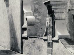 Imagen de una fotografía de Guillermo Kalho, padre de Frida, que forma parte de la expo en la Casa Clavigero. A.GARCÍA  /