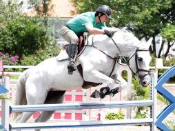 Sergio Nieto en las practicas previas al selectivo en el Guadalajara Country Club. M. FREYRIA  /