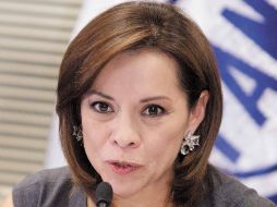 Vázquez Mota acusó al PRI de impedir la aprobación de diversas reformas necesarias. ARCHIVO  /