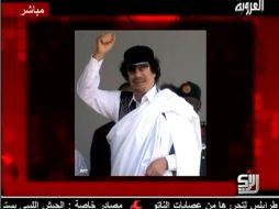 La televisión oficialista de Libia transmitió un mensaje del coronel Gadhafi en el que exhortaba a 'purificar' Trípoli. REUTERS  /