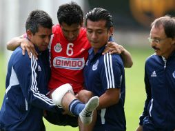 Omar Esparza es una sensible baja del equipo rojiblanco para esta temporada. MEXSPORT  /