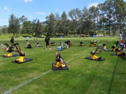 Los Leones Negros se preparan para su duelo ante el Merida. ESPECIAL UdeG  /