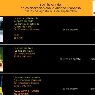 Agenda cultural del fin de semana