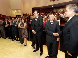 Sesión del martes pasado en el Congreso del Estado, donde se aprobó el nombramiento de magistrados y consejeros. A. GARCÍA.  /
