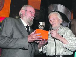 Hugo Gutiérrez Vega y Fernando del Paso. M. FREYRÍA  /