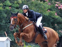 El binomio de Saúl Moreno con “Chepepe La Escondida” ganó la prueba con la que se reanudó el Selectivo Panamericano. A.CAMACHO  /