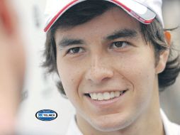 Sergio Pérez se mostró tranquilo y sonriente previo a la fecha 12 de F1, el Gran Premio de Bélgica. EFE  /