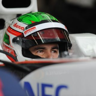 Webber, el más rápido en la lluviosa Spa; Checo queda séptimo