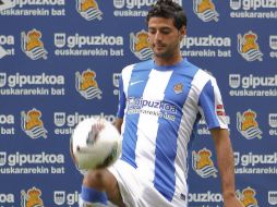 El atacante mexicano Carlos Vela, fue recientemente incorporado a la Real Sociedad. EFE  /