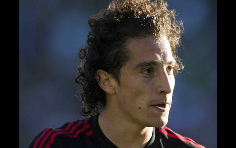 El volante mexicano, Andrés Guardado, permanecerá al menos hasta diciembre en el 'Depor'. MEXSPORT  /