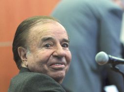 El ex presidente negó haber tenido responsabilidad en la venta ilegal de armas a Ecuador y Croacia en 1991 y 1995. EFE  /