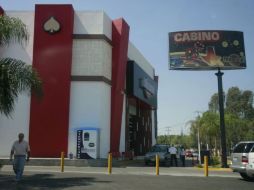 Vista del casino Diamonds, ubicado en Avenida Patria en Zapopan. ARCHIVO  /
