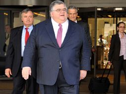 Carstens declaró estar preocupado por la desaceleración que experimenta la economía estadounidense. ARCHIVO  /
