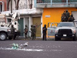 Tres presuntos sicarios fueron abatidos en los enfrentamientos. ARCHIVO  /