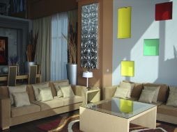 Vista del penthouse del hotel RIU Plaza, una muestra del confort que se puede disfrutar en este emblemático edificio. J. VAZGARCI  /