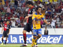 Atlas no logró ganar ante Tigres. EFE  /