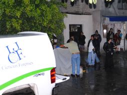 El cuerpo del hombre fue llevado a la morgue de la ciudad. O. RUVALCABA  /