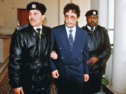 Abdel Basset al-Megrahi al momento de recobrar su libertad. ARCHIVO  /