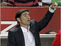 A García Toral, únicamente le falta un atacante para completar su platilla. EFE  /