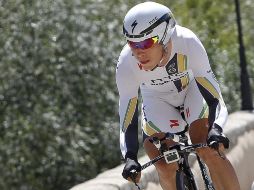 Tony Martin, ganador de la París Niza y de la contrarreloj del Tour de Francia, sacó sobresaliente en el examen de Salamanca. EFE  /
