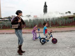 El equipo se encuentra dañado desde este fin de semana; fecha en que se reinauguró la arteria como parte de Vía RecreActiva. A HINOJOSA  /