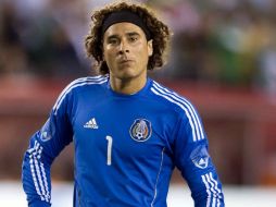 El cancerbero mexicano Guillermo Ochoa, titular del equipo Ajaccio. MEXSPORT  /