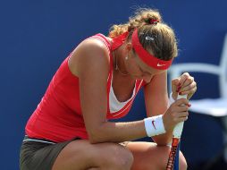 La tenista checa cayó ante la desconocida Alexandra Dulgheru en dos sets. AP  /