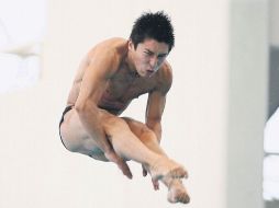Julián Sánchez es mexiquense, pero participa con el equipo de Jalisco de clavados desde hace seis años. MEXSPORT  /