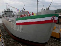 El 'Montes Azules' requirió de una inversión de 24 millones de dólares y un año de trabajo. NOTIMEX  /