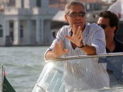 El actor llega hoy a la ciudad italiana, para presentar en el evento el filme ''The ides of march''. AFP  /