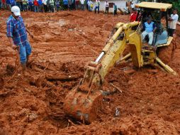 Las constantes lluvias provocaron el reblandecimiento de tierra. ARCHIVO  /