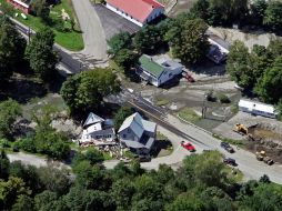 Una casa destruida por el huracán 'Irene' da fe del poder destructivo de este meteoro. REUTERS  /