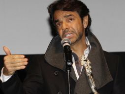 Derbez expresó su beneplácito por haber sido distinguido en la entrega de las Diosas de Plata. EL UNIVERSAL  /