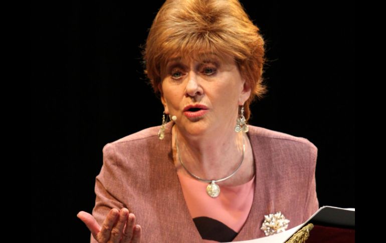 La artista de 68 años apuntó que tiene muy buena salud. EL UNIVERSAL  /