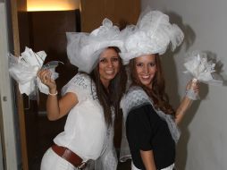 Azucena Ruiz y Stephanie Dorantes.  /