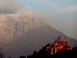 Protección Civil pone alerta ante flujo de agua con ceniza y fragmentos sólidos del Volcán Popocatépetl. ARCHIVO  /