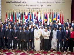 La cumbre dio inicio el día de hoy con la presencia de 60 países y organizaciones internacionales. AFP  /