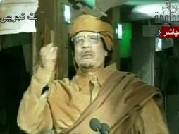 De manera simúltanea al inicio de la cumbre internacional para Libia, Muammar Gadhafi enunció un nuevo discurso. REUTERS  /