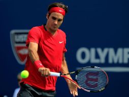 El tenista suizo Roger Federer, durante partido de la segunda etapa del Abierto de Tenis de Estados Unidos. AFP  /
