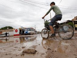 La fuga de un acueducto dejó a más de 30 colonias tonaltecas sin agua. S. NÚÑEZ.  /